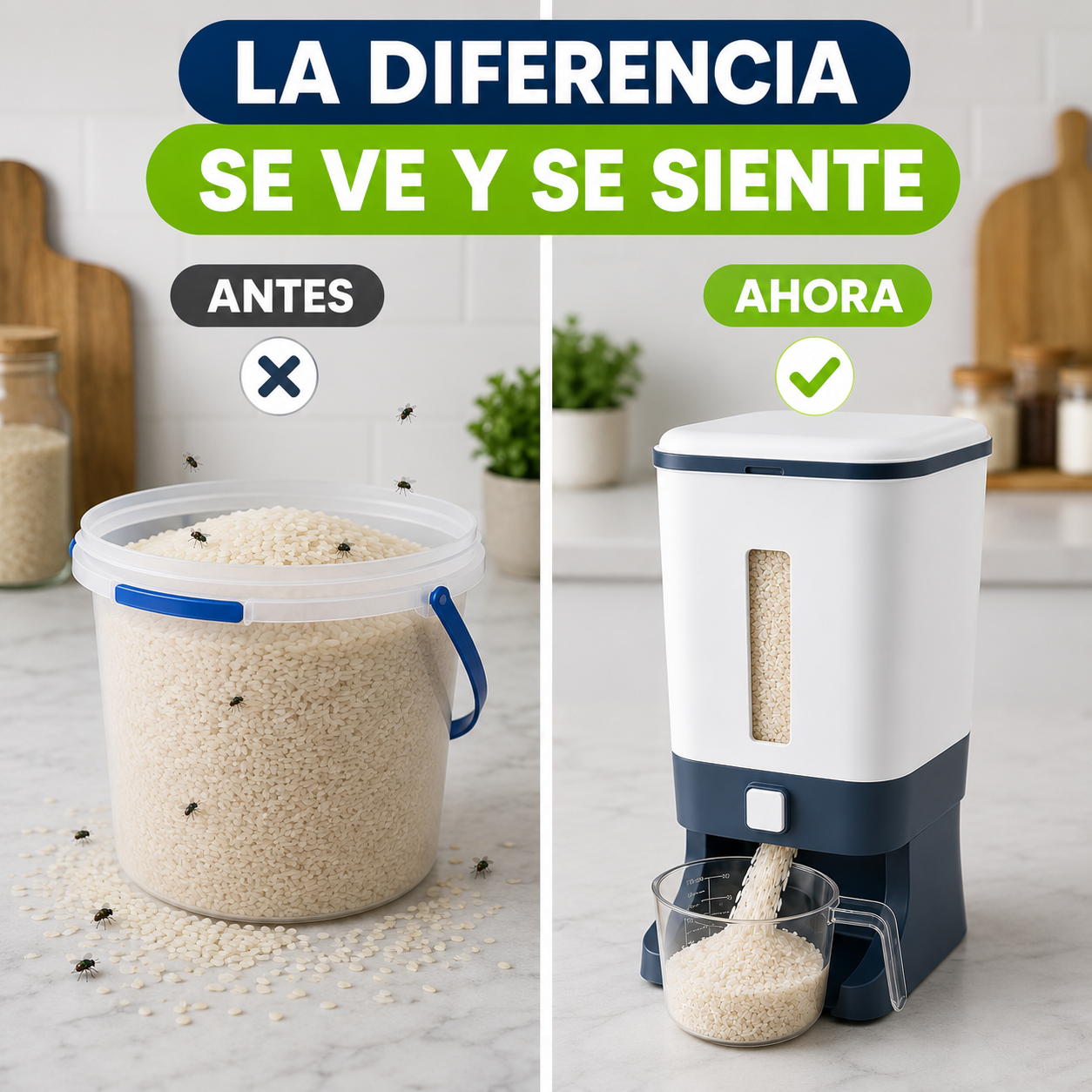 DISPENSADOR DE ARROZ