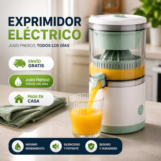 EXPRIMIDOR ELECTRICO™| En segundos